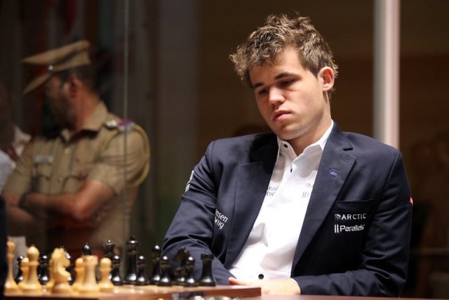 <br />
Partida Nro 06 del mundial de ajedrez 2013 Anand-Carlsen