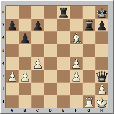 Problema de ajedrez Nro 31