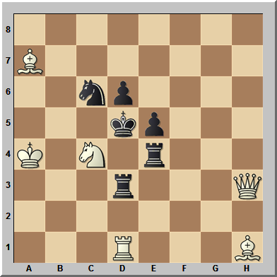 Problema de ajedrez compuesto por J. M. Rice y M. Lipton