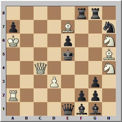 Problema de ajedrez mate en dos