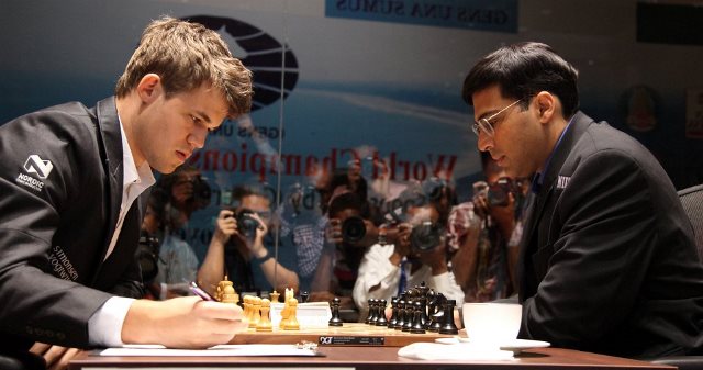 <br />
Partida Nro 03 del mundial de ajedrez 2013 Carlsen-Anand