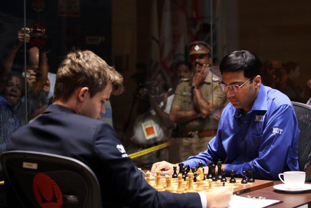 <br />
Partida Nro 08 del mundial de ajedrez 2013 Carlsen-Anand